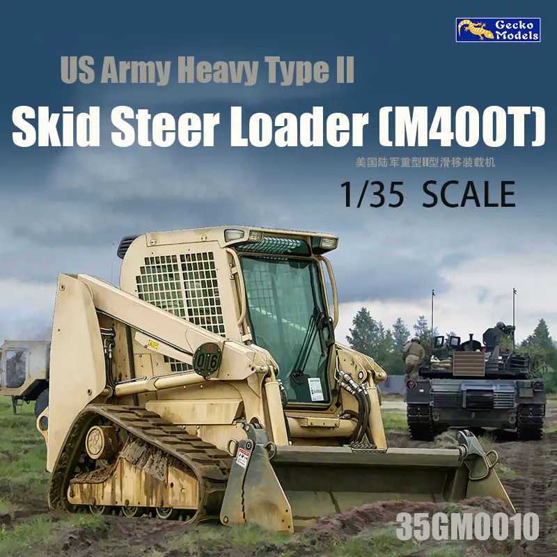 

Gecko model 35GM0010 US Army Type II Heavy Skid Loader (M400T) 1/35 Assembly Model Kit