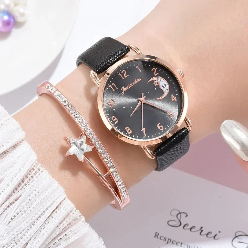 

Fashion White Watch for Women Quartz Leather Ladies Wristwatches Brand Simple Number Dial Woman Clock Montre Relojes Para Mujer