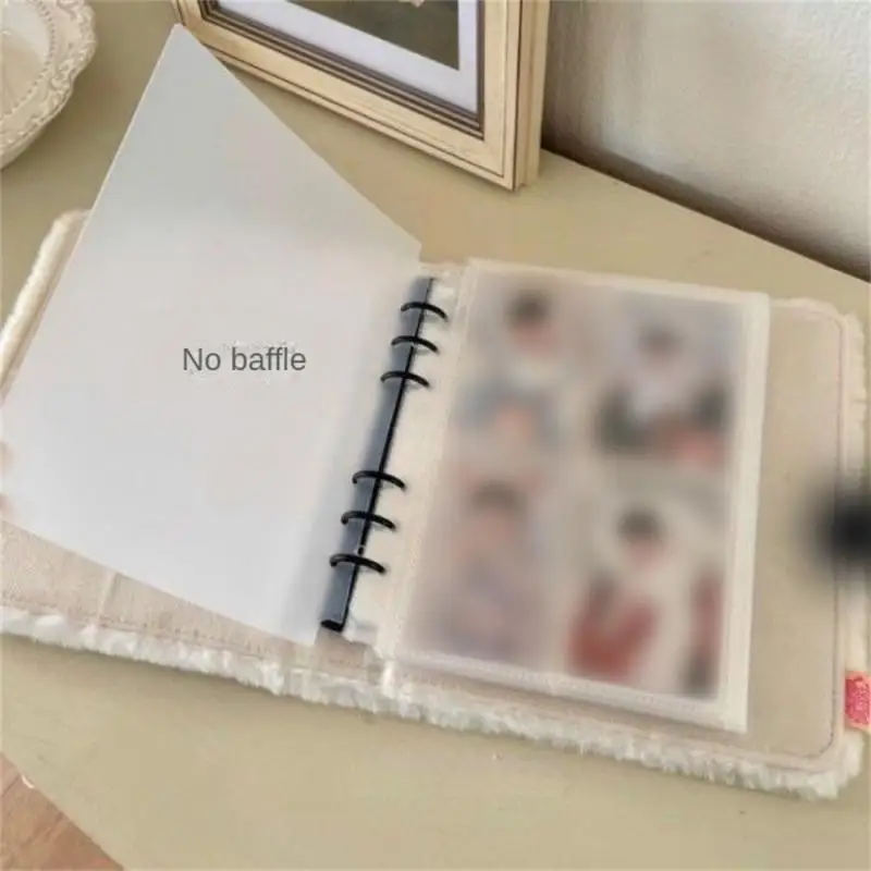 Cute Card Book Photo Album Four Grid Photo Album Small Card Star Chasing Storage Book Collector Book Loose-leaf Binder