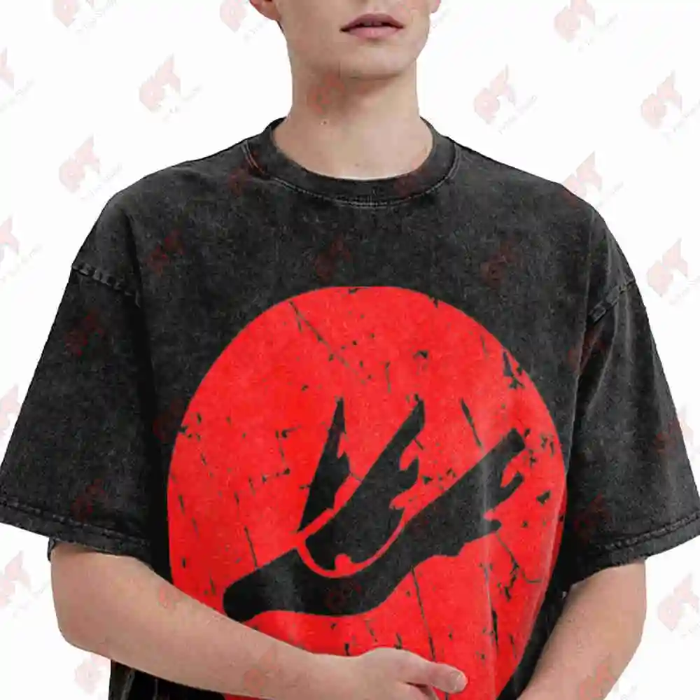 Thursday Dove Circle Emo Distressed Post Hardcore Vintage Washed Tee Pure Cotton T-Shirt