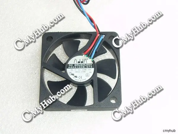 Охлаждающий вентилятор для ADDA AD0512HB-G76 DC12V 0,09A 5010 5 см 50 мм 50X50X10 мм 3-контактный охлаждающий вентилятор