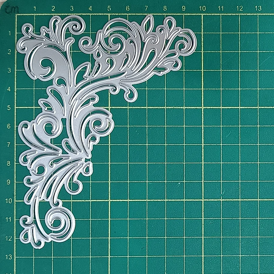 Christmas Decoration Cutting Dies 2024 New Arrivals,Foliage Lace Stencil for DIY Scrapbooking Paper Card Album Craft Supplies