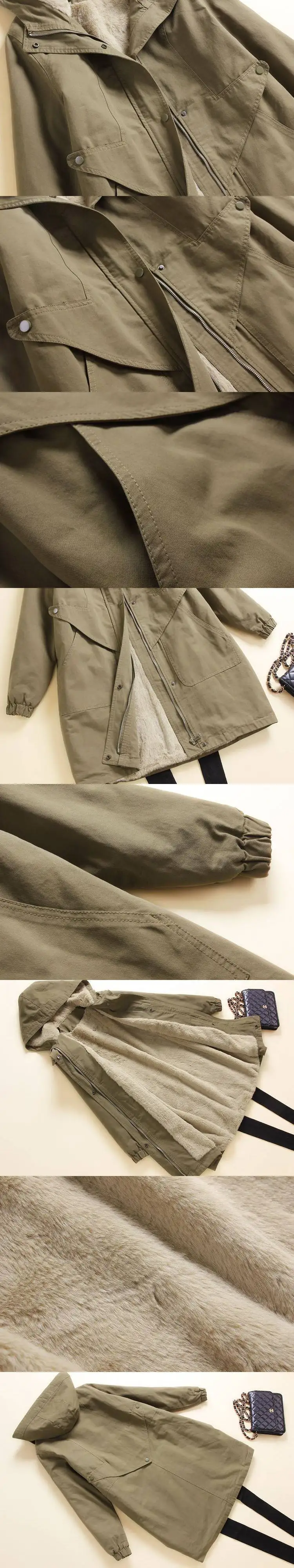 Parkas Women Mid Length Coats Hooded Zipper Jackets Full Sleeve Thick Y2k Streetwear Elegant Jacket Work Coat Autumn Winter 2025 6