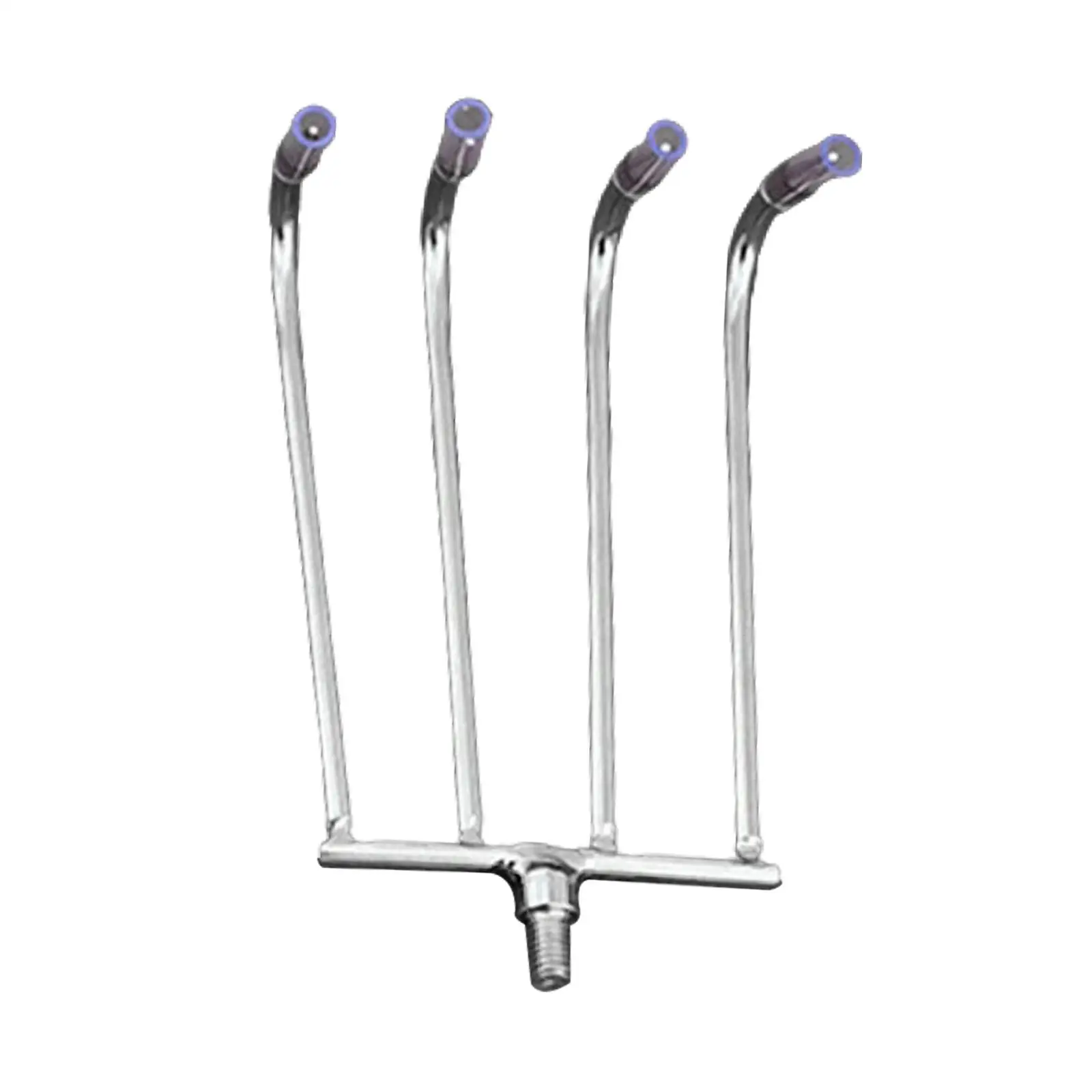 Pond Rake Head Remover Tool Portable Equipment Gear Multifunction Aquatic Rake Head for Fishing Digging Outdoor Cultivating