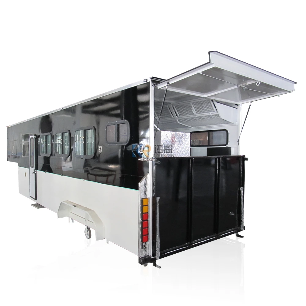 Gooseneck Horse Trailer Recommend Australia China Float Australian Standard Ce Horse Trailer High Quality