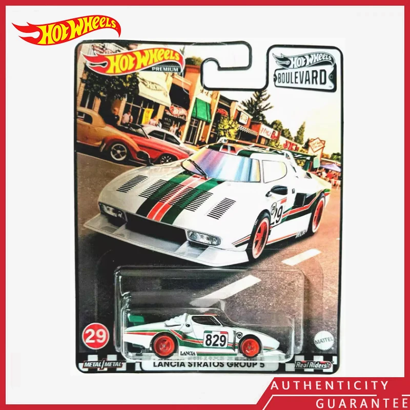 

[В наличии] HOT WHEELS оригинальный бульвар LANCIA STRATOS группа 5 модели игрушечных автомобилей коллекционные украшения из сплава подарки для детей