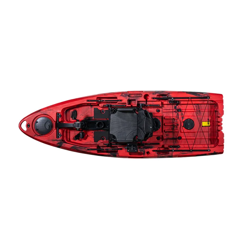 

LSF 9ft Wide Hull Stable Sea Fishing Experience Stand Boat Kayak with Foot Pedal Drive and Motor Drive