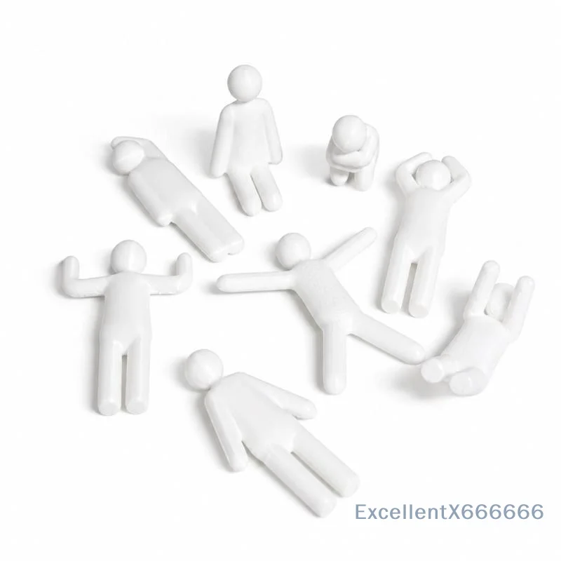 3D Printed Movable Pose Mecha Chameleon Robot Model 8Pcs Set Sci-Fi Collectible for Children Adult Gift Decor