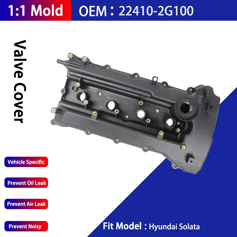 

Engine Valve Cover 224102G100 and Gasket For Kia Sportage Base EX LX 2011-2013 Hyundai Tucson GLS 2010 22410-2G100
