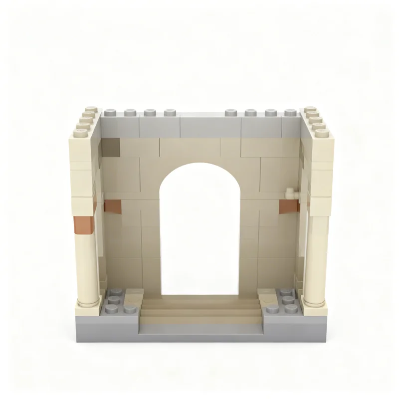 2464pcs MOC Hogwarts Viaduct Entrance Harry Model Building Blocks Toy Creative Art Assemble 3D Brick Collection Education DIY