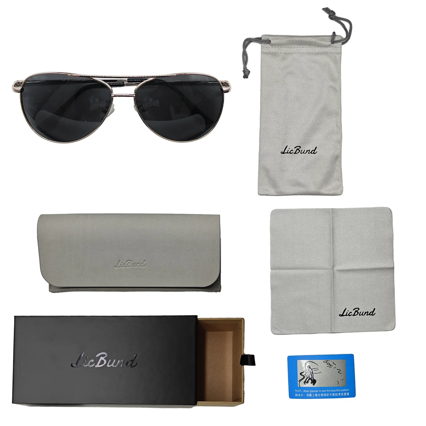 

Легкие поляризационные солнцезащитные очки Licbund — антибликовые, удобные для ежедневных поездок и занятий спортом на открытом воздухе