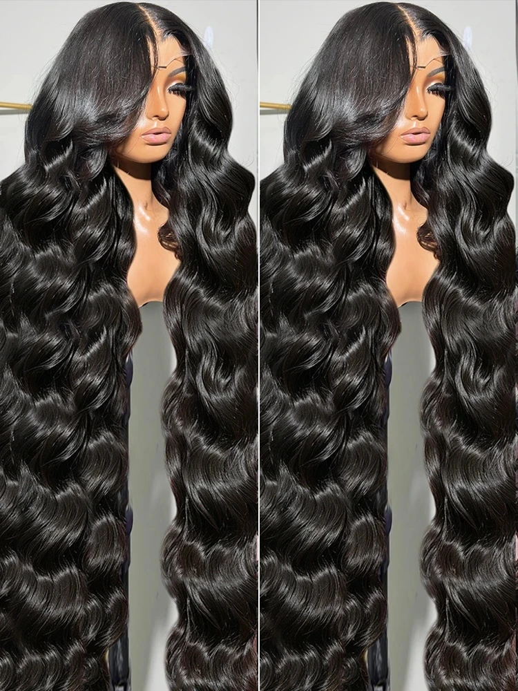 250 Density 30 Inch 13x6 Transparent HD Lace Frontal Body Wave Wigs Human Hair Remy 13x4 Lace Front Wig For Black Women