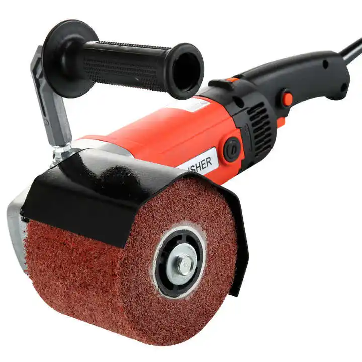 220V 110V 1400W Wood Surface and Metal Mirror Wire Drawing Car Polisher Stainless Steel Electric Polishing Machine