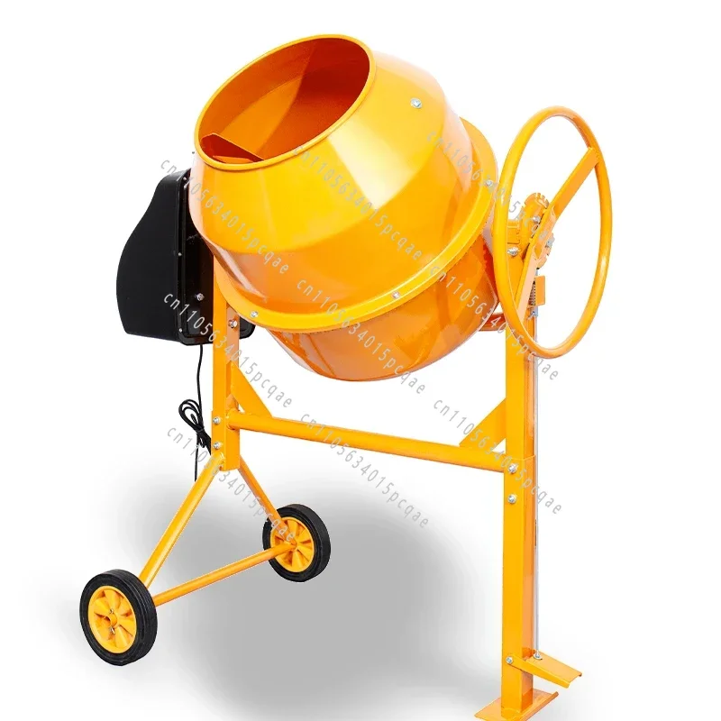 2026 Hot High Quality 240L 1100W Electric Durable Concrete Mixer Portable Mini Handheld Cement Mixer
