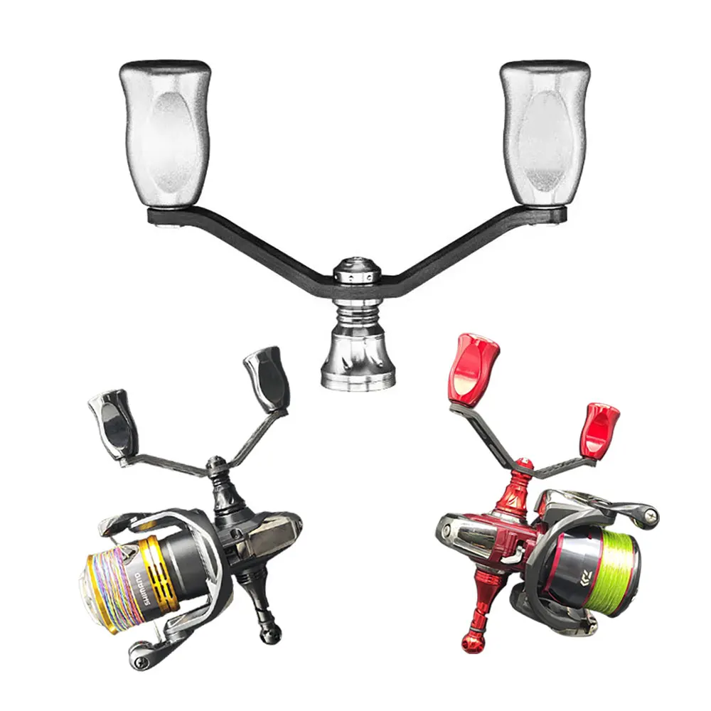 Carbon Fiber Spinning Reel Double Handle For SHIMANO/DAIWA Fishing Reel VANFORD/ULTEGRA/STELLA/STRADIC/EXIST/FUEGO/LUVIAS/CALDIA