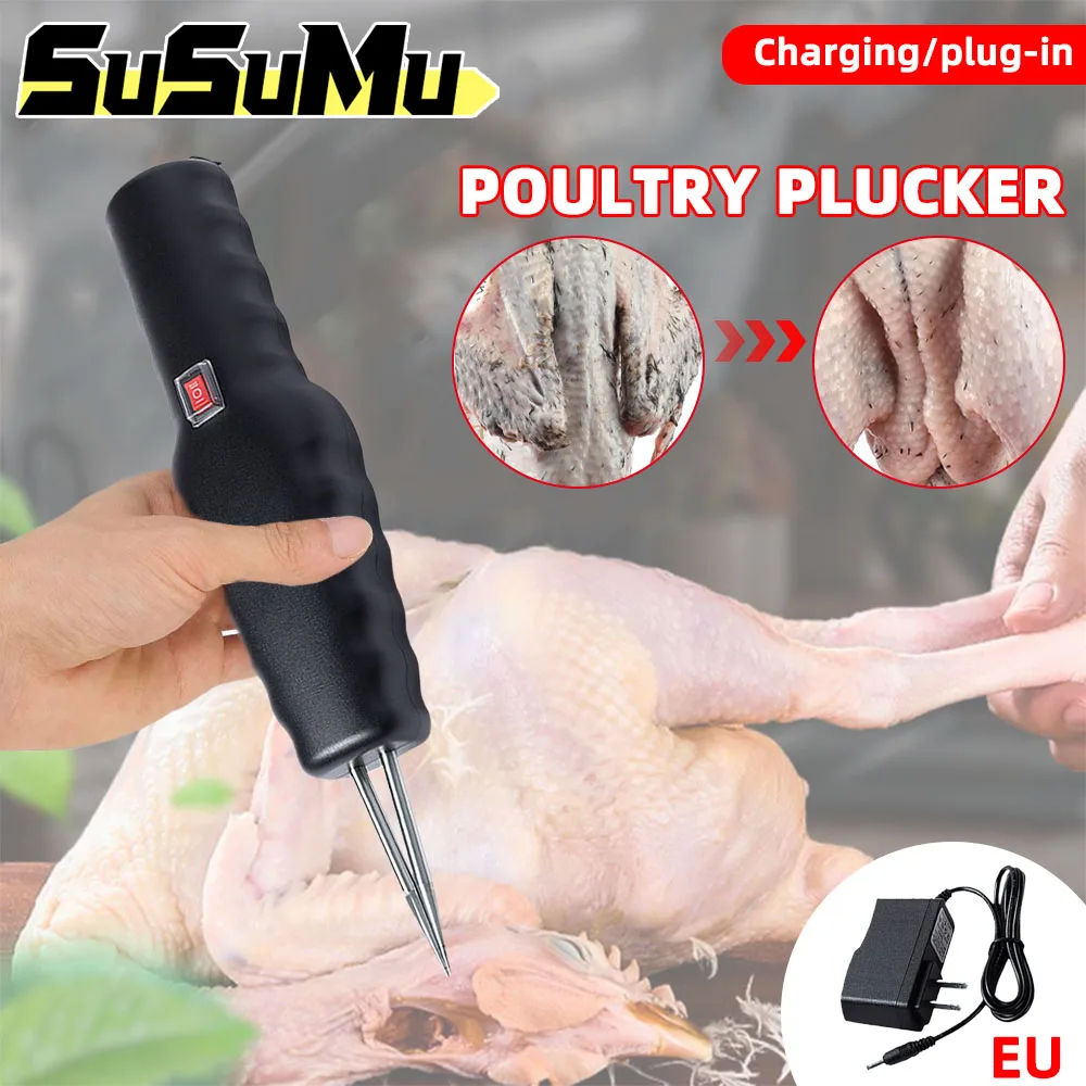 Electric Quick Plucker Feather Efficient Chicken Feather Remover Duck Goose Automatic Epilator Dehairing Hair Remove Tools