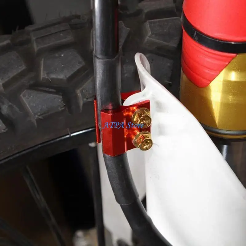 

U13C Front Brake Line Hose Cable Guide Clamp Holder For CRF/CR125/250/450R Motorcycle