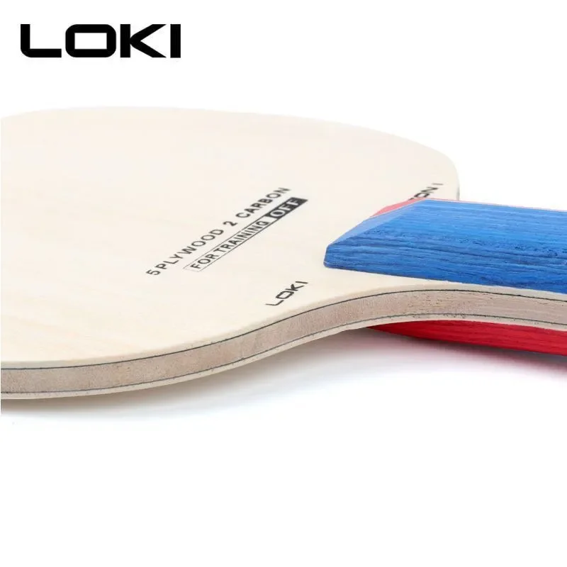 Original LOKI RXTON 1 Table Tennis Blade 5 Wood 2 Carbon Ping Pong Blade Professional Offensive 7-ply Table Tennis Racket