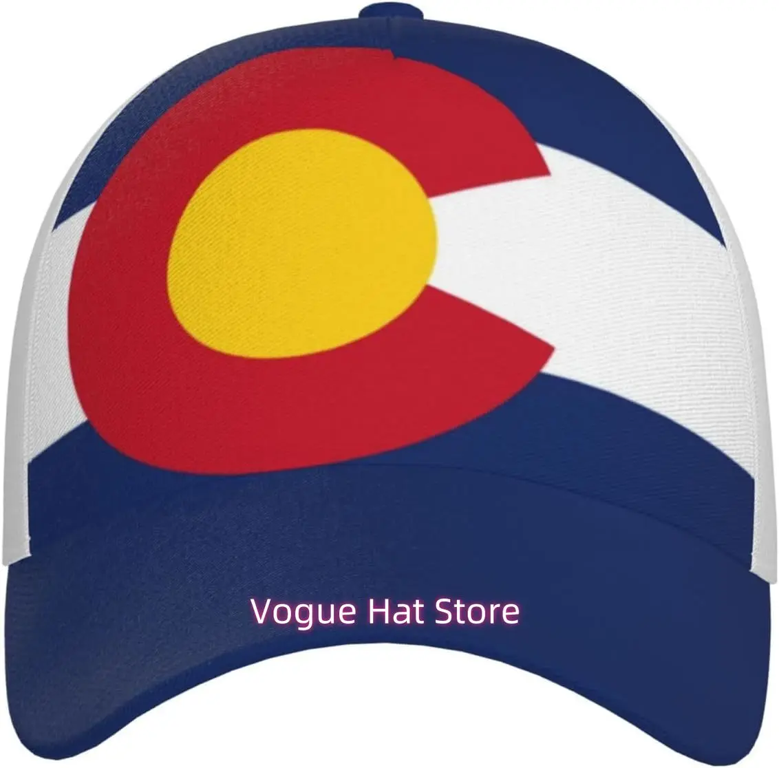Cute State Flag Hats Women Men State Flag Baseball Cap Hat Summer Adjustable Snapback Trucker Hat