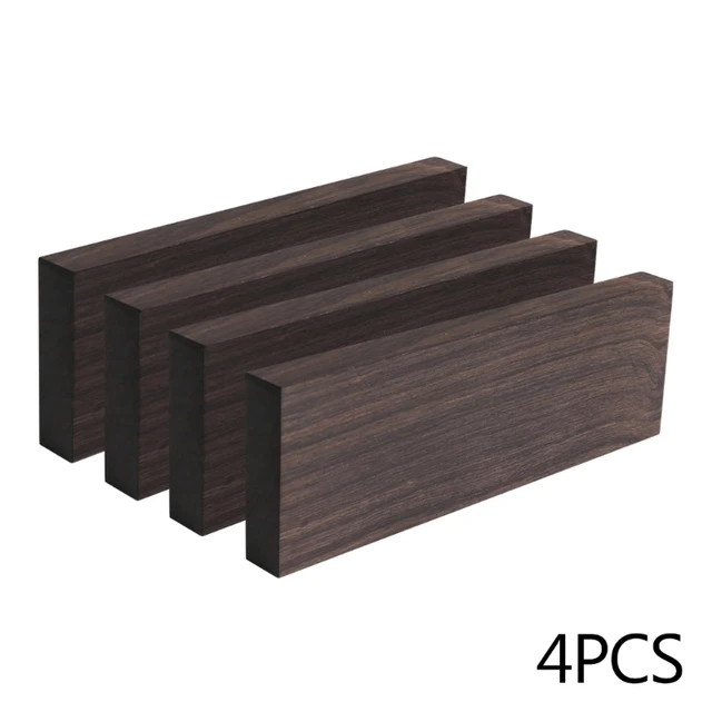 2/4pcs DIY Knife Handle Material Timber Wood Block Blackwood Craft Tools Wood Material DIY Guitar-Inlay Decoration 24BD 6 2/4pcs DIY Knife Handle Material Timber Wood Block Blackwood Craft Tools Wood Material DIY Guitar-Inlay Decoration 24BD 6