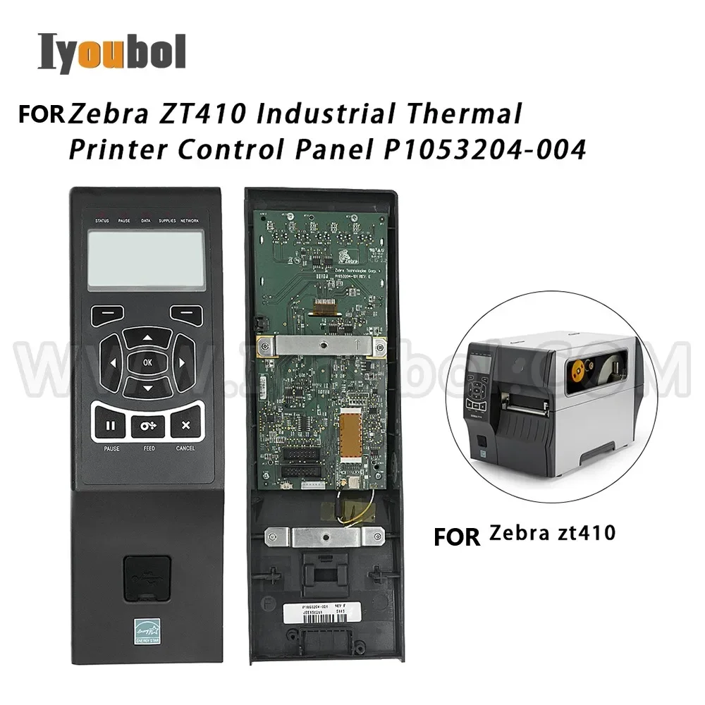 P1058930-001 Display Control Panel for Zebra ZT410 Industrial Thermal Printer