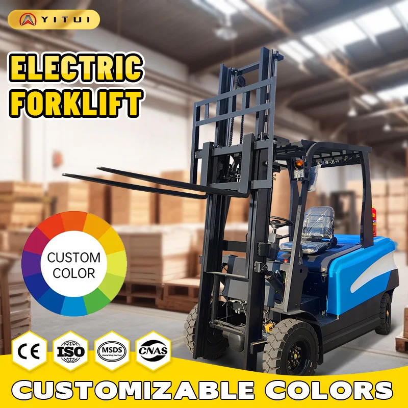 Fast Delivery 3 Ton Electric Forklift China Forklift Supplier High Quality Material handling Portable Forklift