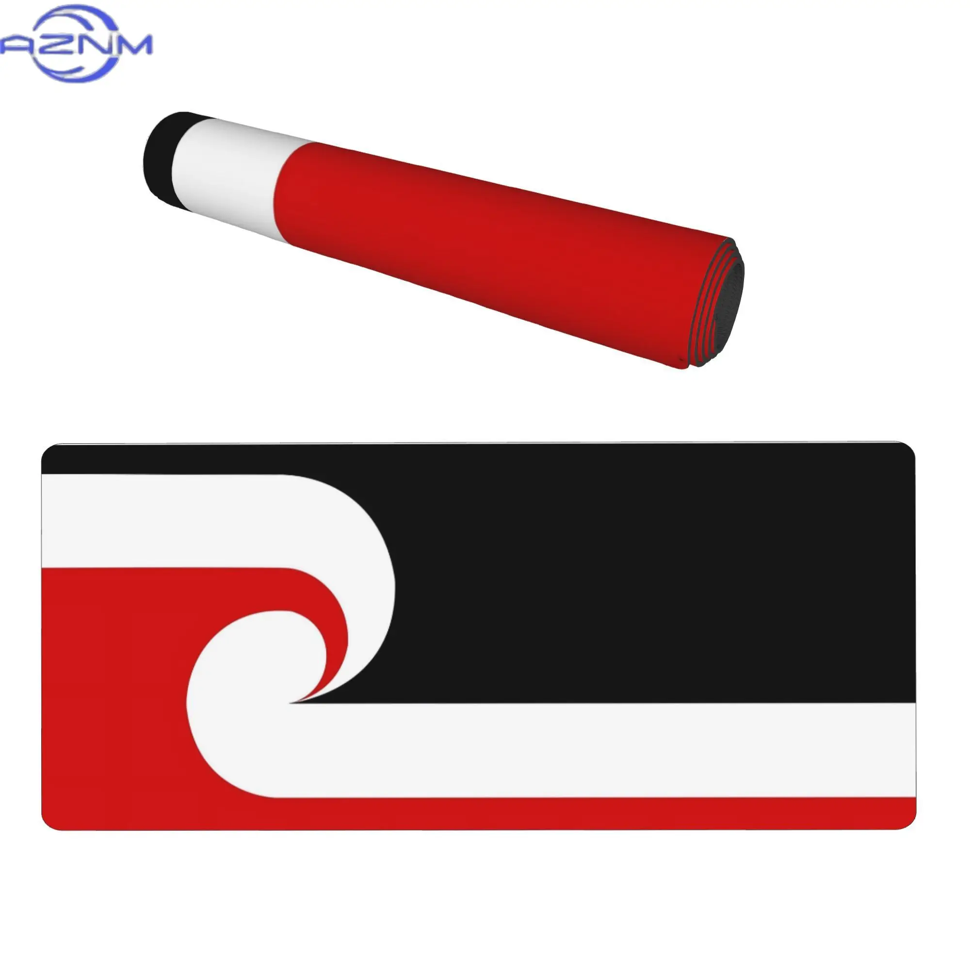 A Vibrant Maori-Themed Desk Mat Designed for Artistic Workspaces Or Areas, Adding Color And Enjoyment to Your Environment