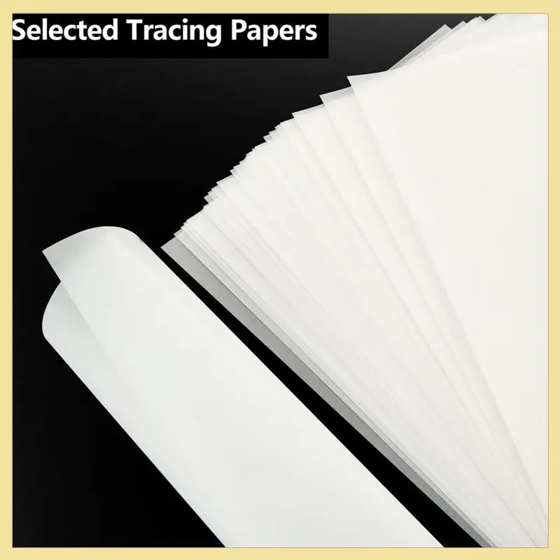 Кальцевая бумага TTKK-A4, 200 листов, калька 63 GSM, техническая калька формата А4 для рисования, скрапбукинга, рисования