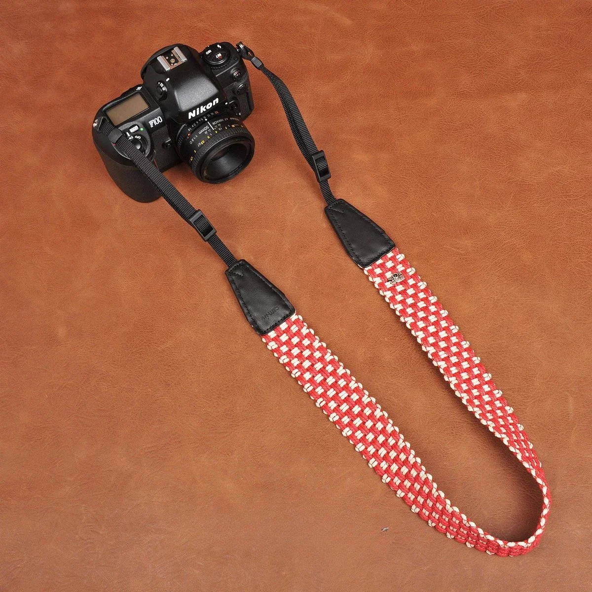 Camera Strap Red White Style Universal SLR Digital Micro-single Photography Neck Shoulder Strap Canon Camera Accessories