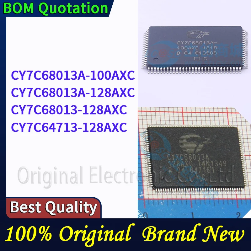 CY7C68013A-100AXC CY7C68013A-128AXC CY7C68013-128AXC CY7C64713-128AXC في المخزون 48 ساعة السفينة #1