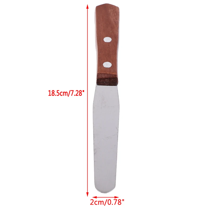 /Vly/Waxing Spatula Stainless Spatulas Mixing Knife Applicator Hair Removal Tool 1PC