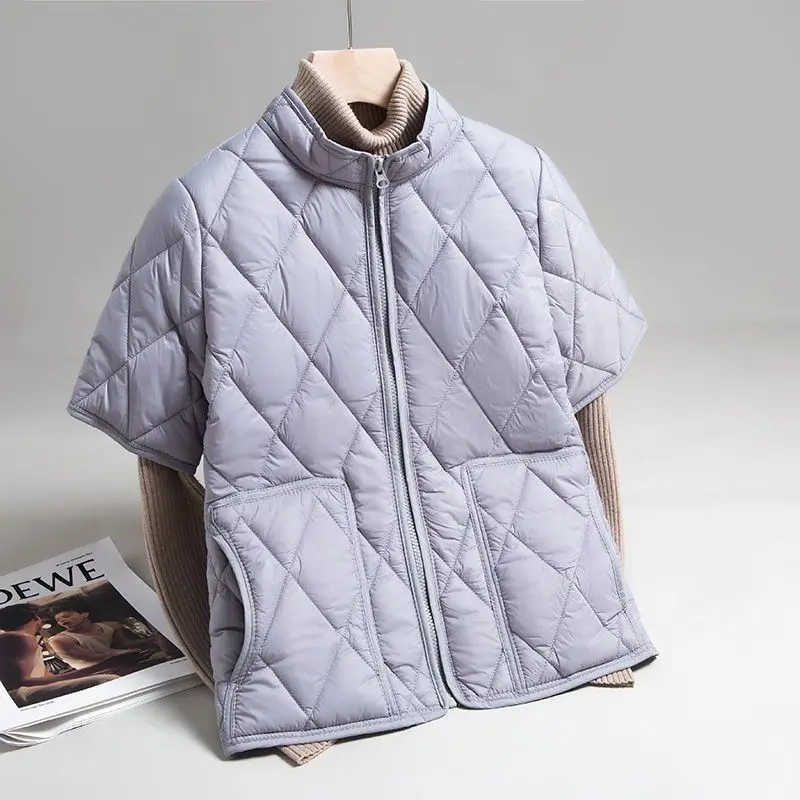 

Новинка 2026: Утепленные жилеты-пуховики для женщин, зимние куртки оверсайз, модные теплые длинные свободные жилеты без рукавов