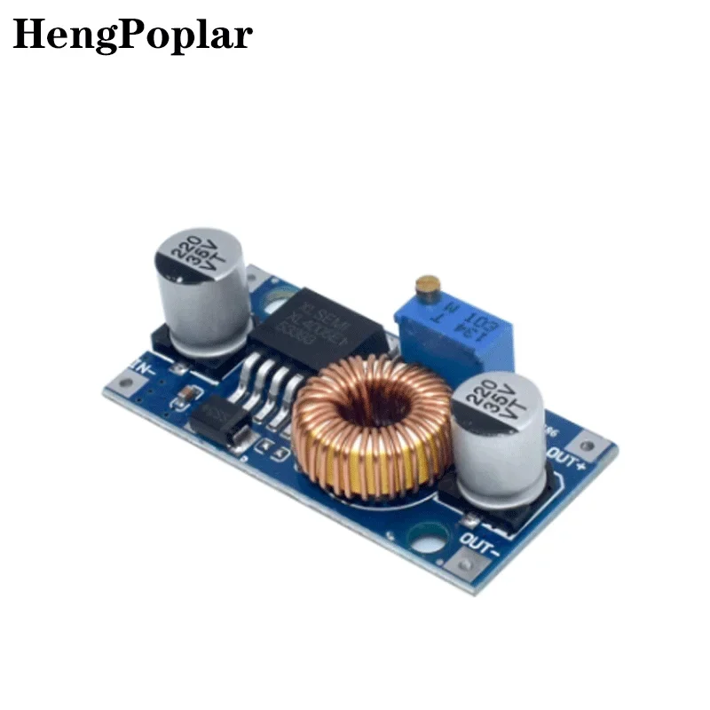 5pcs HengPoplar XL4005 DSN5000 Beyond LM2596 DC-DC adjustable step-down 5A 75W power Supply module Large current Large power