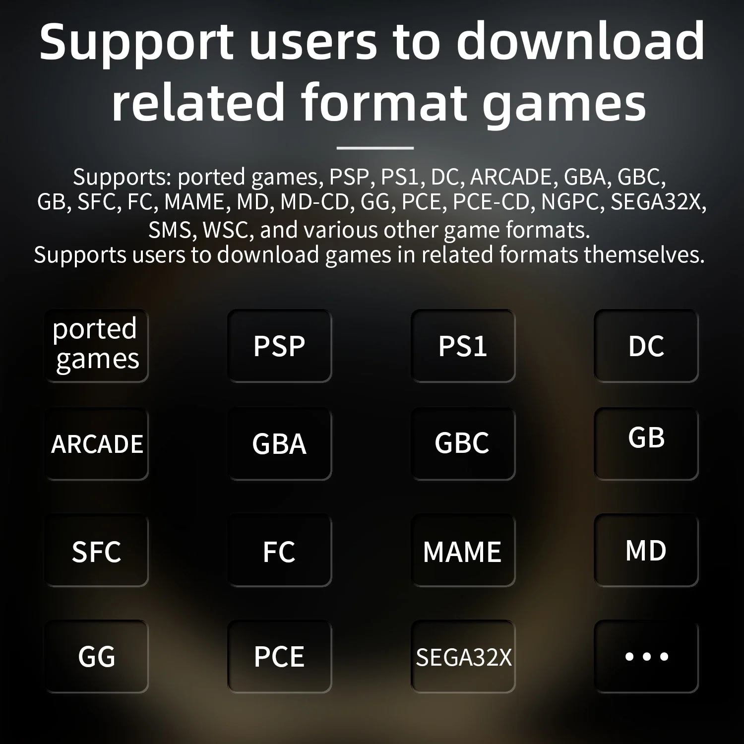 AMPOWN-Console de Jeux Vidéo Rétro Anbernic RG28XX, 2.83 Pouces, IPS, Portable, Système de Déterminer Dernier Jeu, Linux, Mini Arcade, PS1 GB GBA