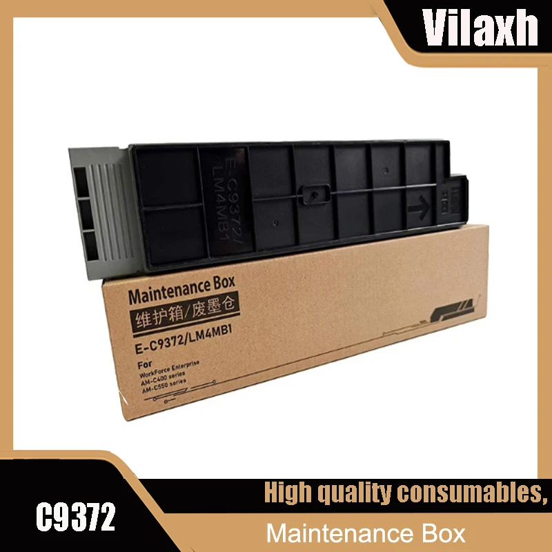 

Vilaxh C9372 Совместимая коробка для обслуживания LM4MB1 для принтера серии Epson Workforce Enterprise AM-C400/AM-C400a/AM-C550 C9372