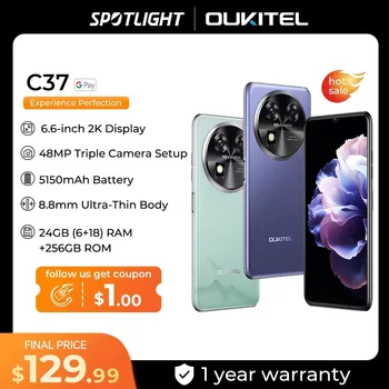 OUKITEL C37 Smartphone 6.6
