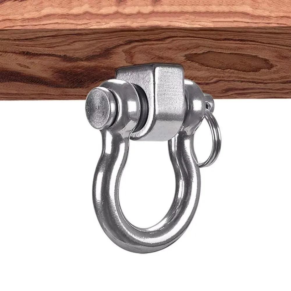 Portable Stainless Steel Heavy Duty Swing Hook Heavy Duty Easy Installation Sandbag Hook Yoga Hammock Hook Hanging Chairs
