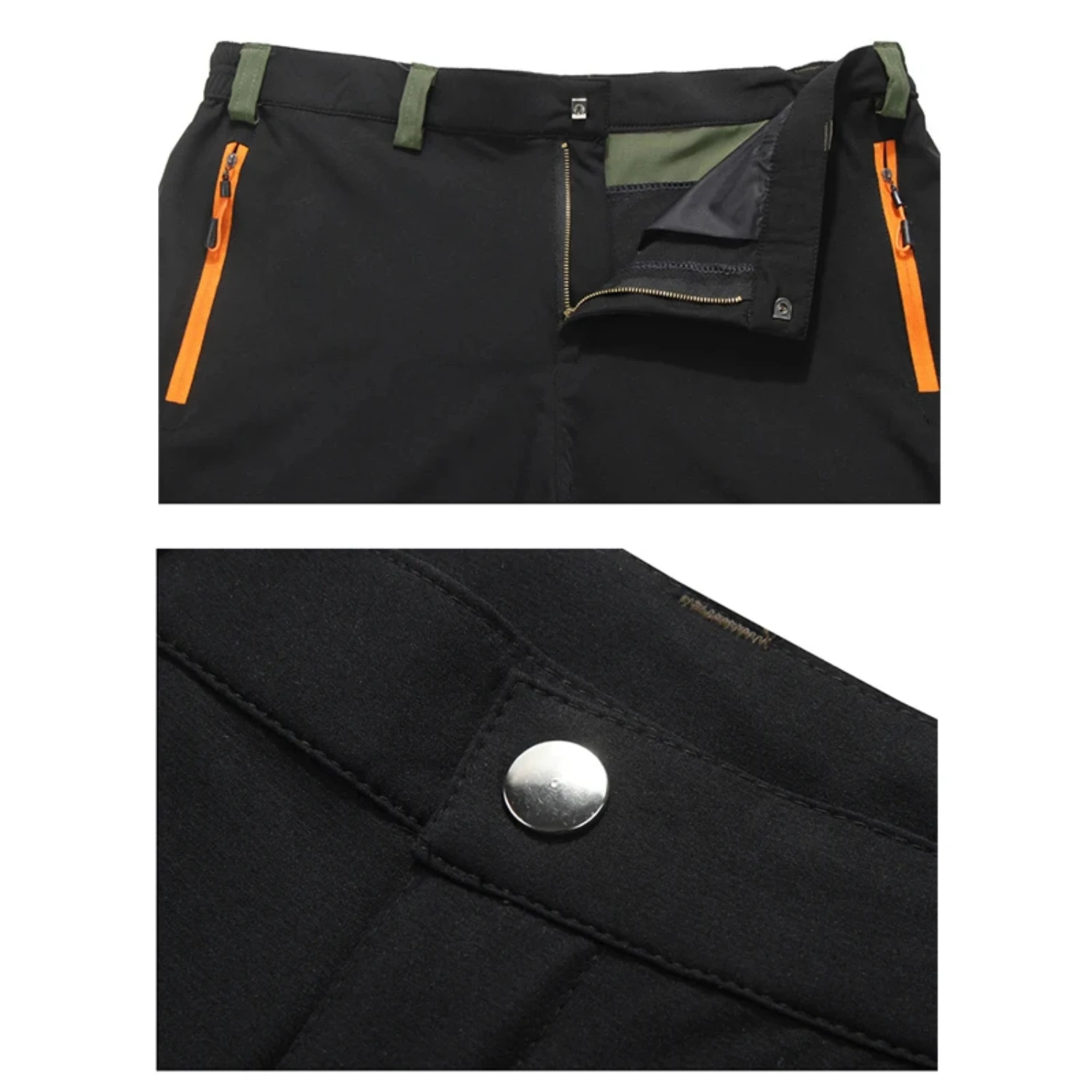 Pantaloni da trekking da uomo Abbigliamento da arrampicata Pantaloni da trekking da viaggio all'aperto leggeri e impermeabili ad asciugatura rapida