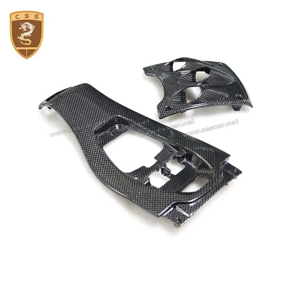 

OEM Style Real Dry Carbon Fiber Central Control Dashboard for Ferrari 458 Switch Gear Panel Interiors！！