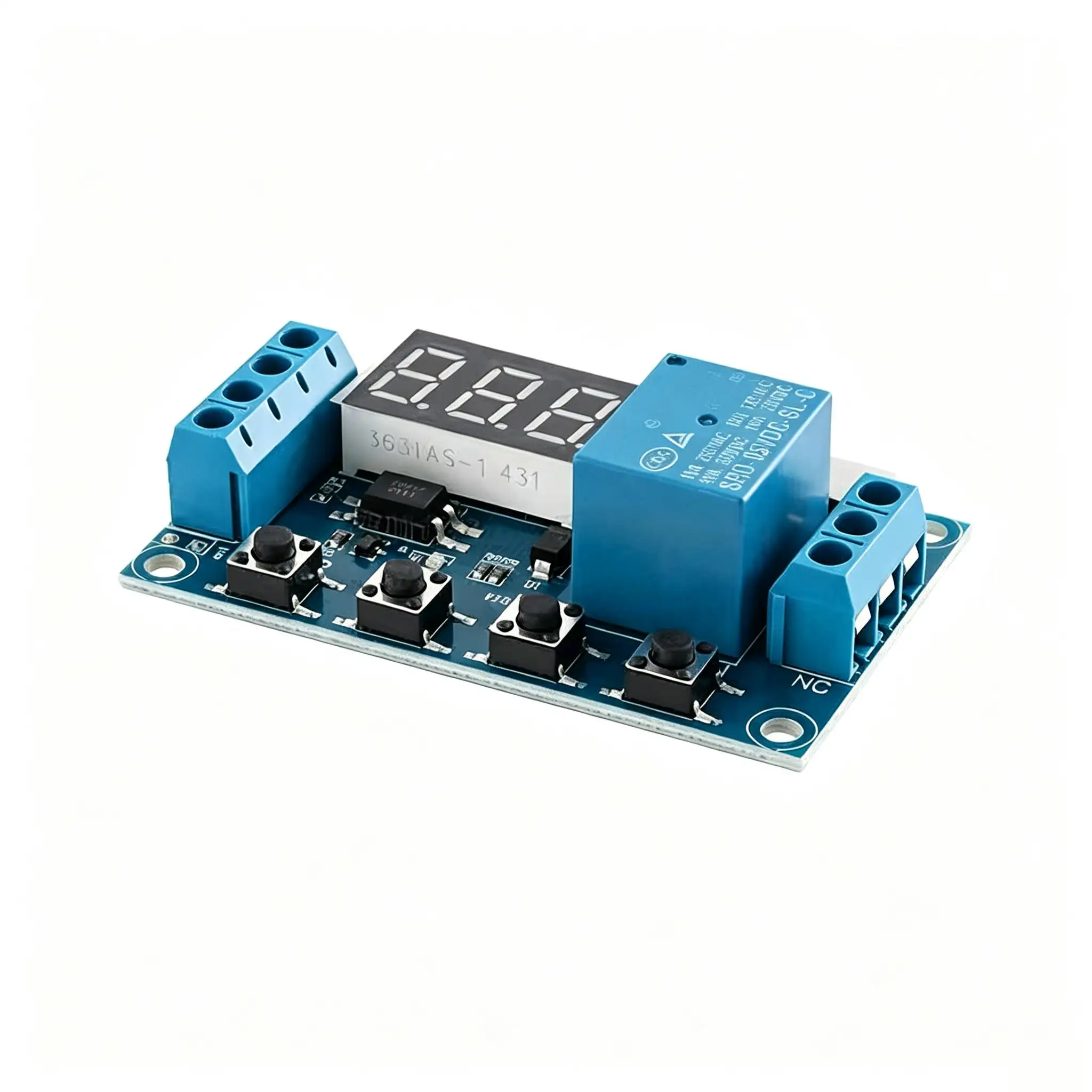 1‑Channel Relay Module, Delay Power‑Off, Disconnect, Trigger Delay, Cycle Timing Circuit Switch