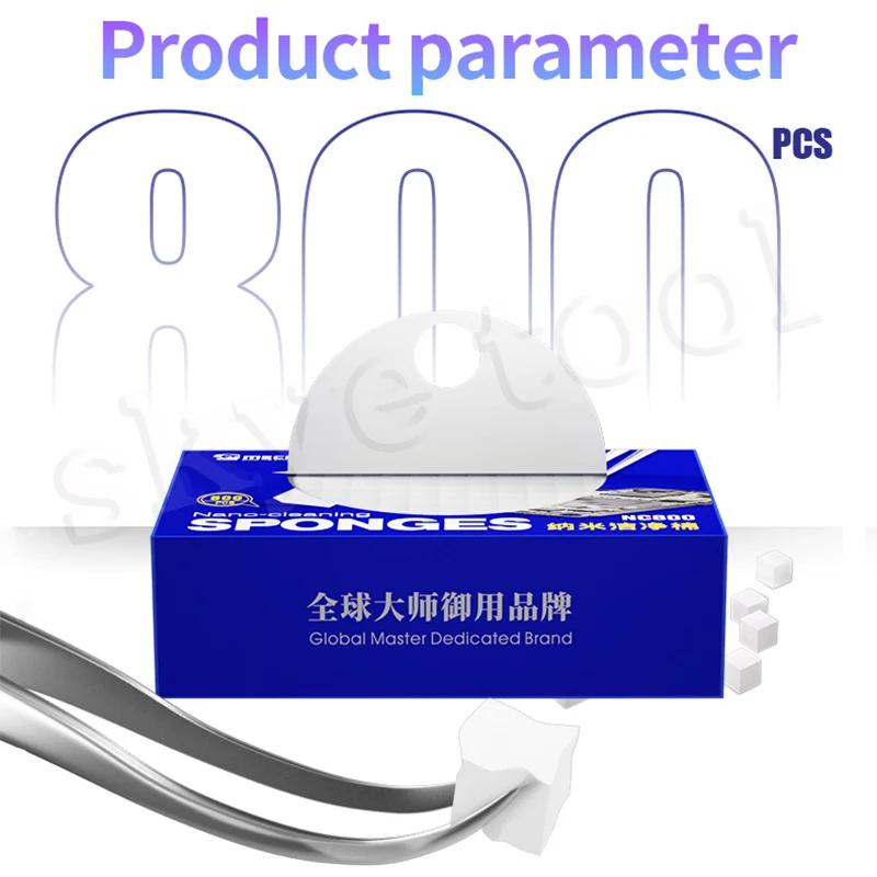 Mechanic NC800 Nano Cleaning Sponge for Cleaning Motherboard Screen Camera PCB Soldering Solder Flux Oil Cleaning Sponge