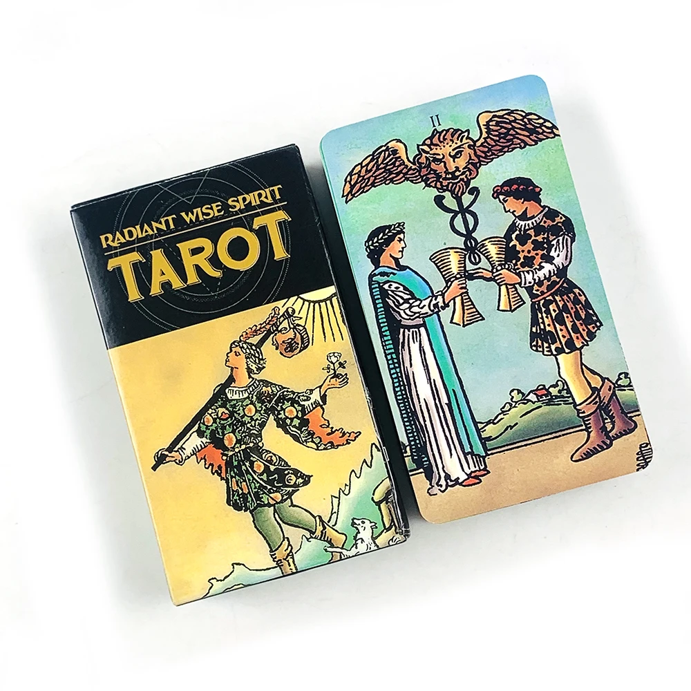 

Карты Таро Radiant Wise Spirit, английская версия, настольная игра, отлично подходит для начинающих, для гадания, медитации и вечеринок.