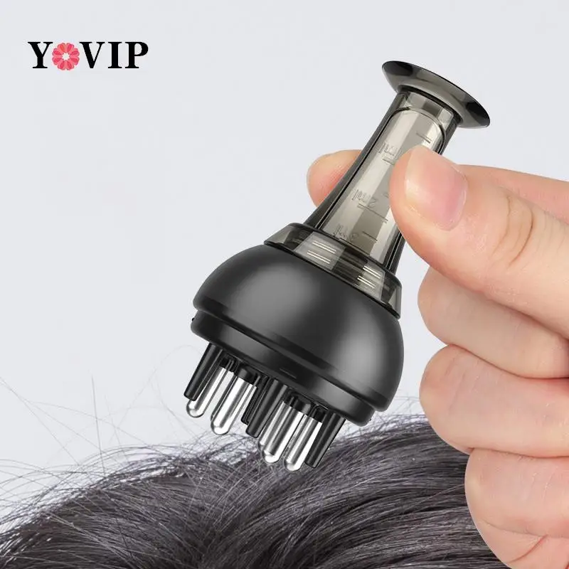 1-4ml Scalp Applicator Massage Comb For Head Hair Growth Regrowth Liquid Serum Oil Brush Nourish Hair Roots Comb Anti Hair Lose