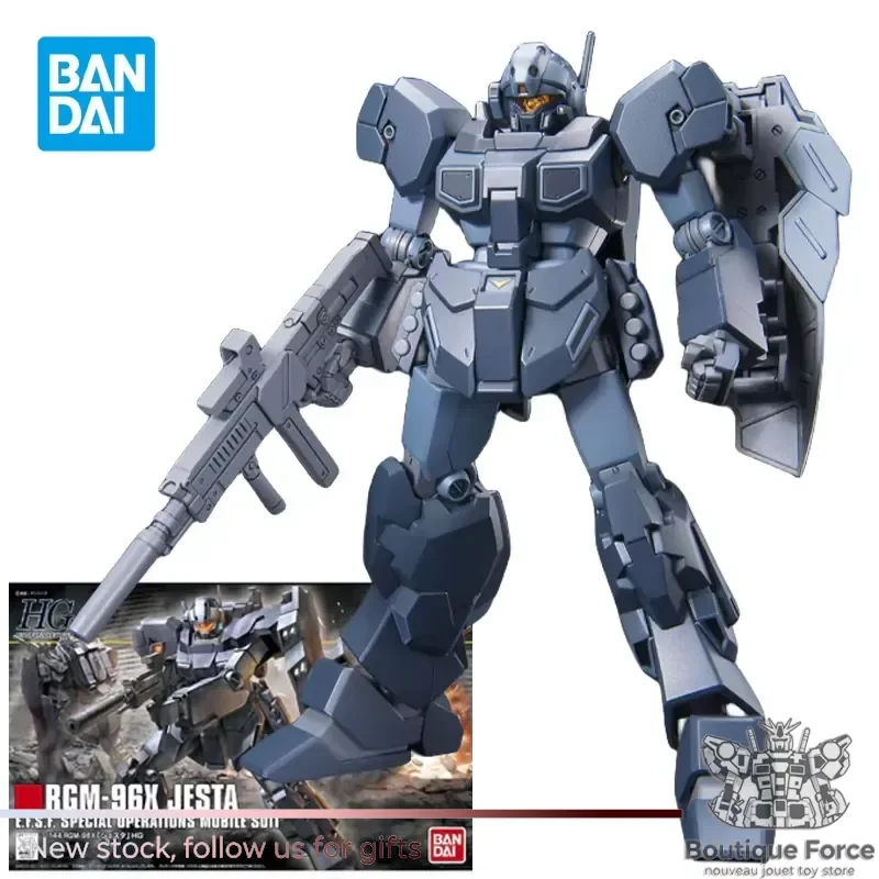 

Bandai Gundam Jesta HGUC 1/144 RGM-96X Action Figure Model Kit Anime Collectible Toy for Fans Kids Birthday Gift Display