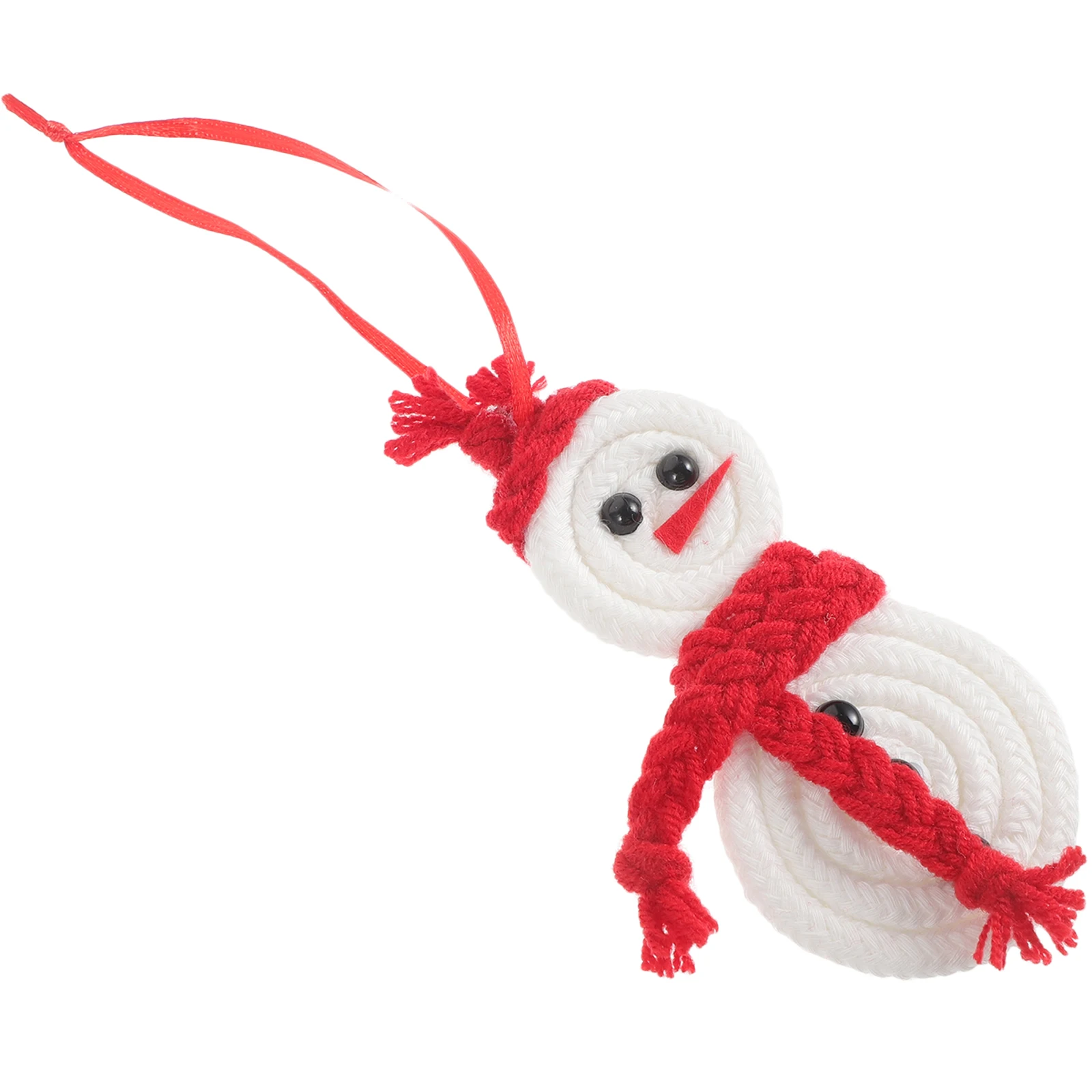 

Christmas Tree Ornaments Snowman Craft Lovely Pendant Hanging Home Decor Crafts Shape Decorative