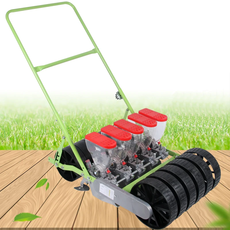 Searea High Quality Corn Machine Hand Push Planter Vegetable Herbs Cabbage Radish Parsley Spinach Seeder