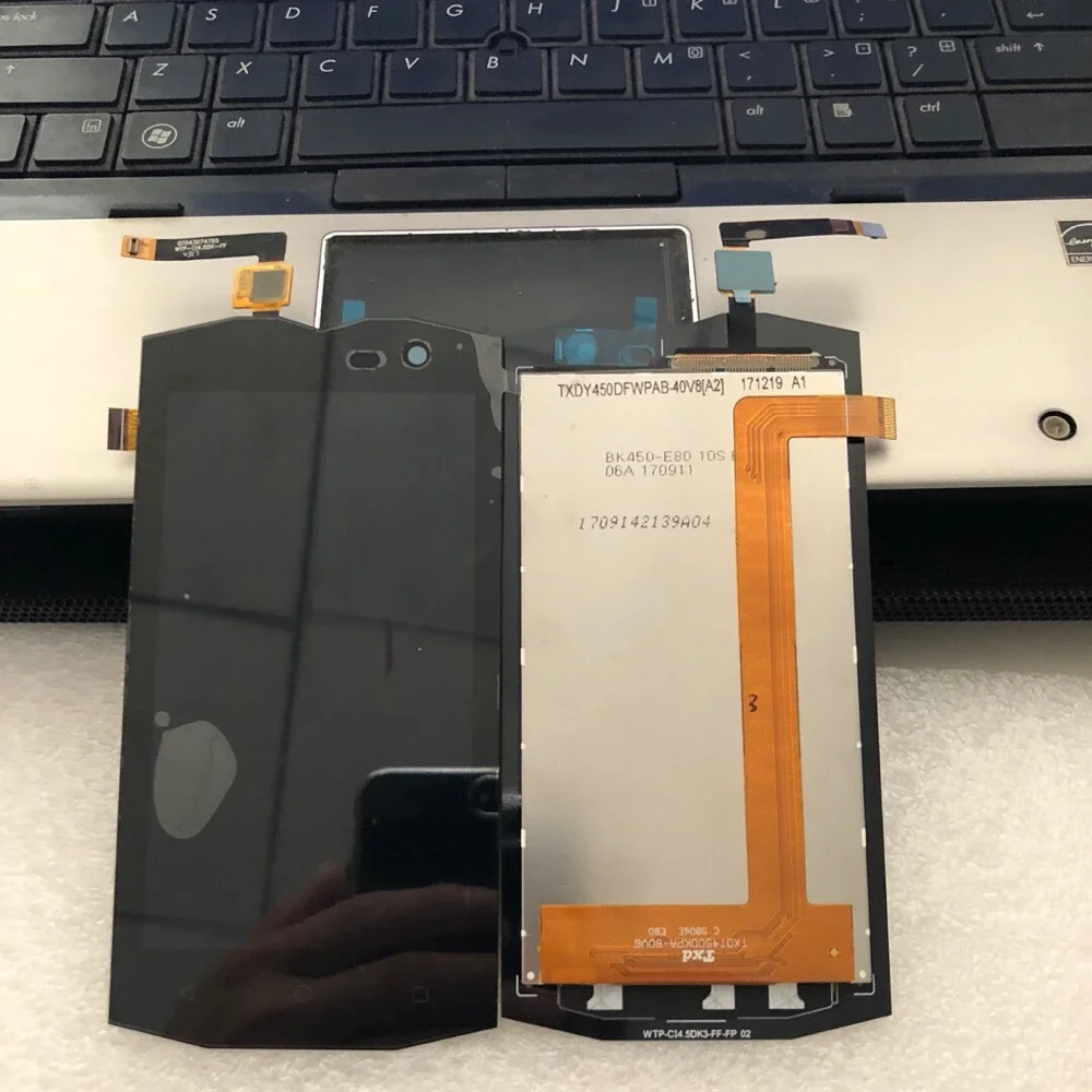 

LCD Display with Touch Screen Digitizer Sensor Assembly, Crosscall Trekker M1 Core, 4.5"