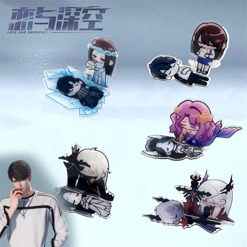 الحب والمساحة العميقة رافاييل ‌   Caleb Aster Zayne Sylus تأثيري حامل نموذج لوحة الشكل الاكريليك سطح المكتب زخرفة الملحقات الدعائم