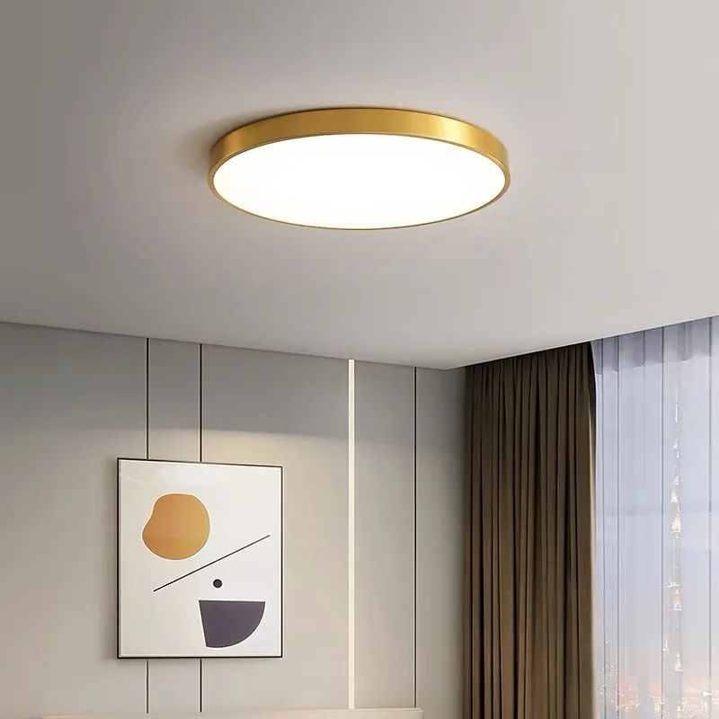 220 فولت رقيقة جدا LED ضوء السقف مقاوم للماء مصباح السقف الحديثة 18 واط 30 واط/40 واط لغرفة المعيشة غرفة نوم تركيبة إضاءة المطبخ