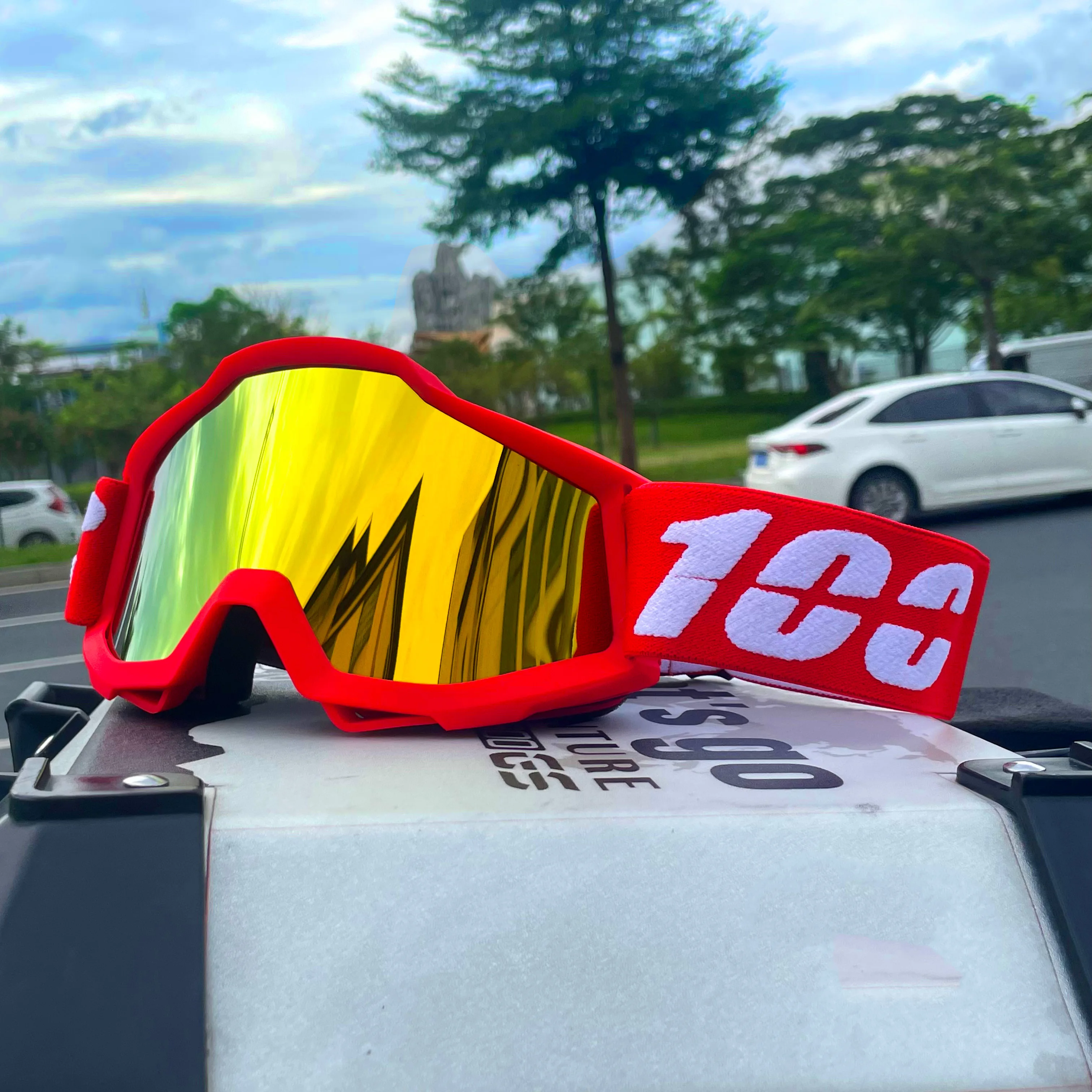 Neueste MX Motorradbrille Off-Road Motorradbrille Herren MTB ATV Maske Winddichte Schutzausrüstung Radfahren Renngebrille